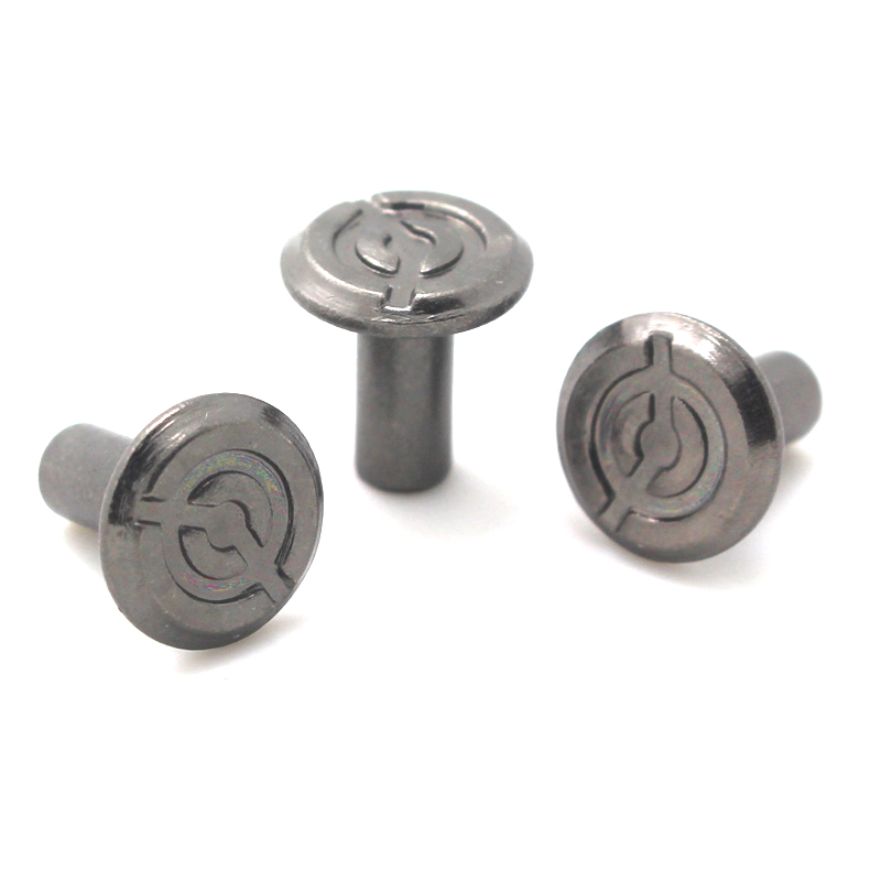 LOGO不鏽鋼黑鎳鉚釘